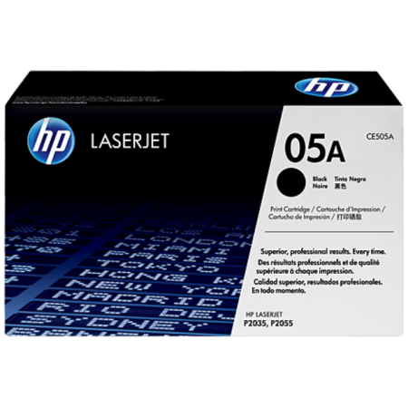 Toner Original HPCE505A Preto