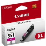 Tinteiro Canon CLI-551 M XL Magenta Original (6445B004)