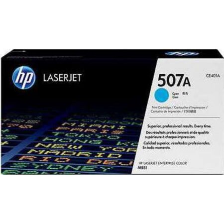 Toner HP LaserJet Original 507A Azul (CE401A)
