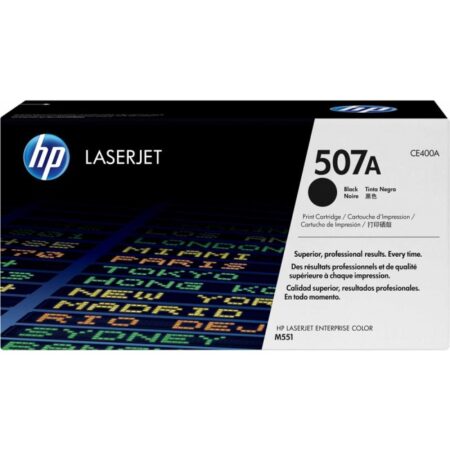 Toner HP LaserJet Original 507A Preto (CE400A)
