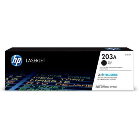 Toner HP LaserJet Original 203A Preto (CF540A)