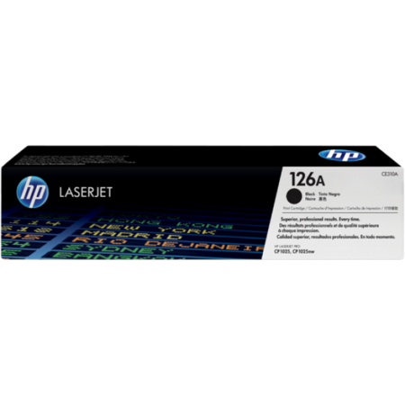 Toner HP LaserJet Original 126A Preto CE310A