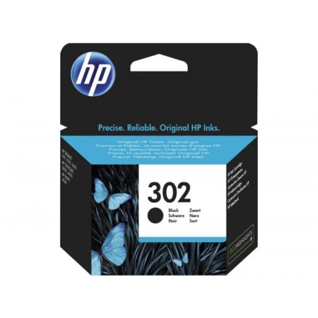 Tinteiro HP 302 Preto Original (F6U66AE)