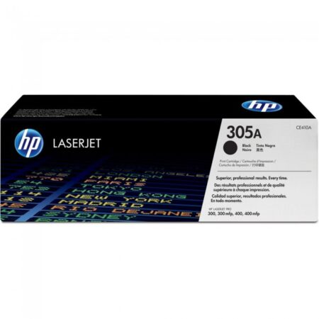 Toner HP LaserJet Original 305A Preto (CE410A)