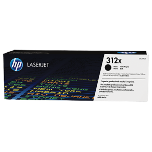 Toner HP LaserJet Original 312X Preto (CF380X)