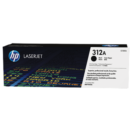 Toner HP LaserJet Original 312A Preto (CF380A)