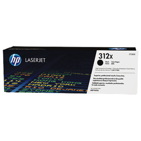 Toner HP LaserJet Original 312X Preto (CF380X)