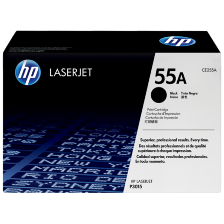 Toner HP LaserJet Original 55A Preto (CE255A)