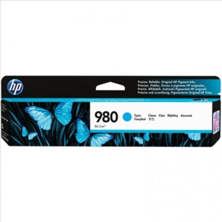 Tinteiro HP 980 Original Azul (D8J07A)
