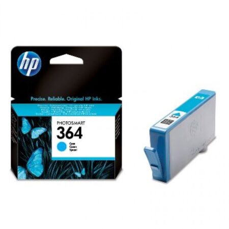 Tinteiro HP 364 Original Azul (CB318EE)