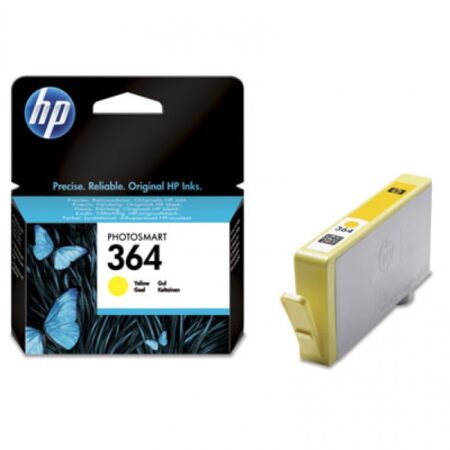 Tinteiro HP 364 Original Amarelo (CB320EE)