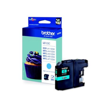 Tinteiro Brother Original LC123 Azul (LC123CBP)