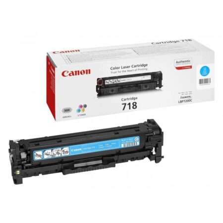 Toner Canon Original 718 Azul (2661B002)