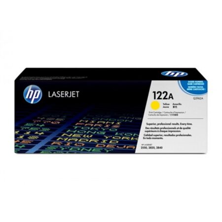 Toner HP LaserJet Original 122A Amarelo Q3962A