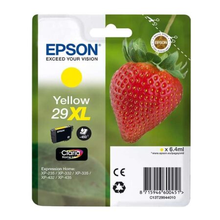 Tinteiro Epson Original 29XL Amarelo, T2994