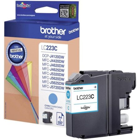 Tinteiro Brother Original LC223 Azul (LC223CBP)