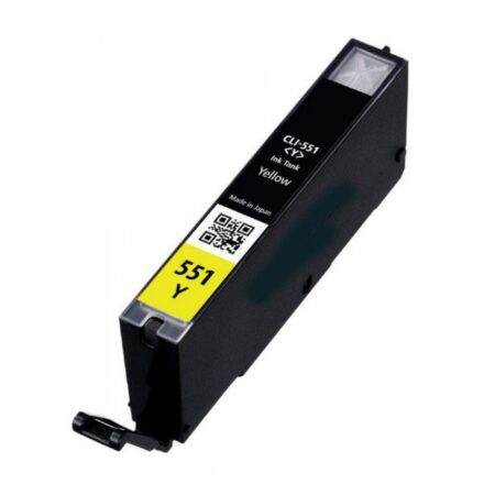 Tinteiro Canon Compatível CLI-551Y XL amarelo