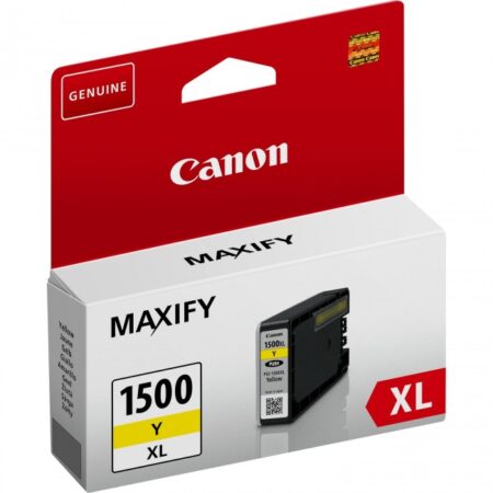 Tinteiro Canon Maxify PGI-1500 XL Amarelo Original (9195B001)