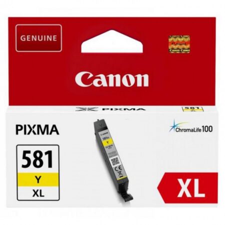 Tinteiro Canon CLI-581Y XL Amarelo Original (2051C001)