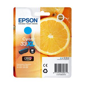 Tinteiro Epson Original 33XL Azul, T3362