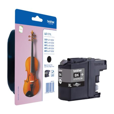 Tinteiro Brother Original LC127XL Preto (LC127XLBKBP)