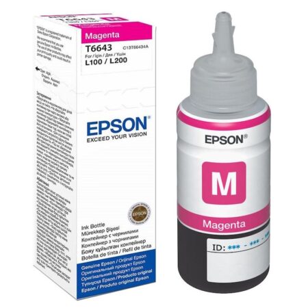 Recarga de Tinta 664 Original Epson T6643 Magenta (C13T664340)