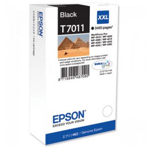 Tinteiro Epson T7011 Preto Original (C13T70114010) CÓDIGO: 31180