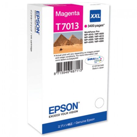 Tinteiro Epson T7013 Magenta Original (C13T70134010)