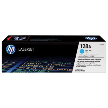 Toner HP LaserJet Original 128A Azul CE321A