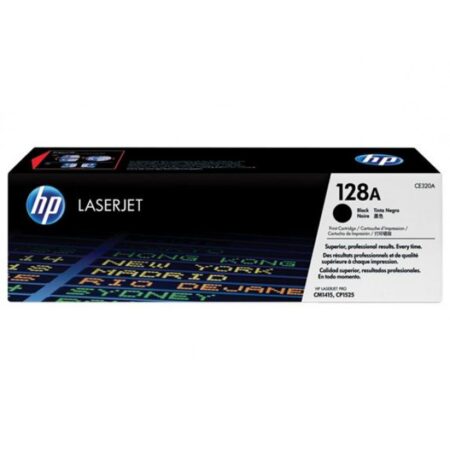 Toner HP LaserJet Original 128A Preto CE320A