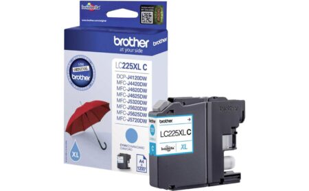 Tinteiro Brother Original LC225XL Azul (LC225XLCBP)