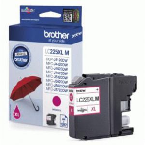 Tinteiro Brother Original LC225XL Magenta (LC225XLMBP)
