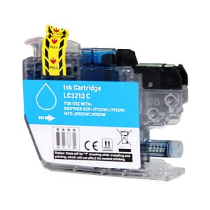 Tinteiro Brother Compatível LC3213 / LC3211 Azul