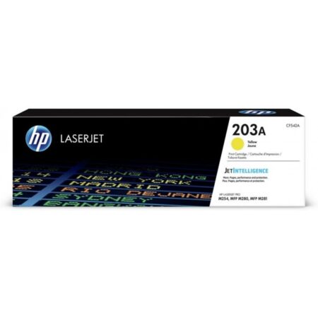 Toner HP LaserJet Original 203A Amarelo (CF542A)