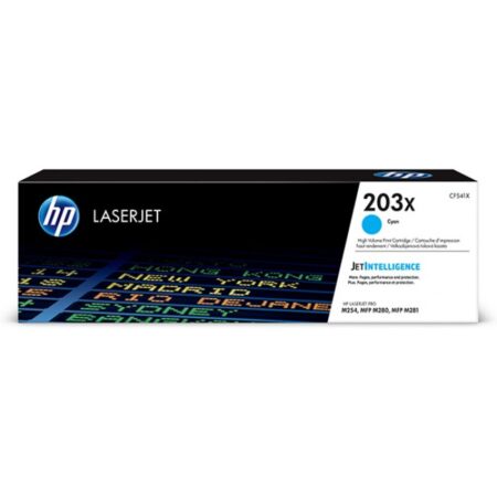 Toner HP LaserJet Original 203X Azul (CF541X)