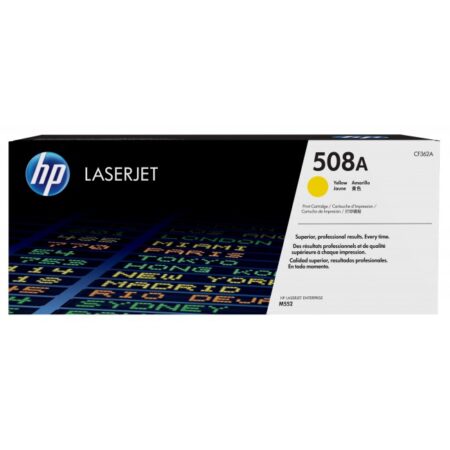 Toner HP LaserJet Original 508A Amarelo (CF362A)