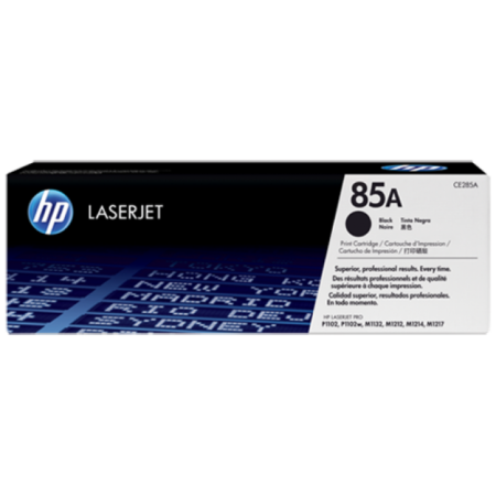 Toner HP LaserJet Original 85A Preto (CE285A)