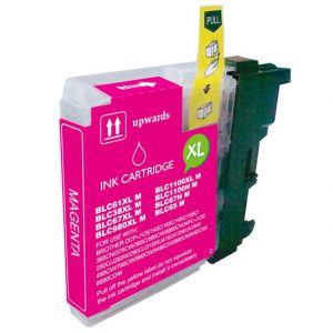 Tinteiro Brother Compatível LC980M / LC985 / LC1100M Magenta
