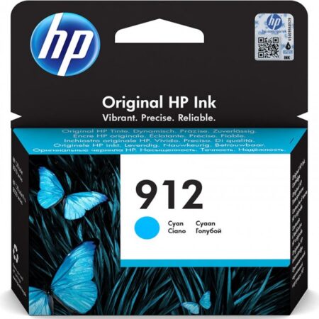 Tinteiro HP 912 Original Azul (3YL77AE)