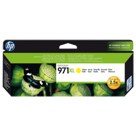 Tinteiro HP 971 XL Original Amarelo (CN628AE)