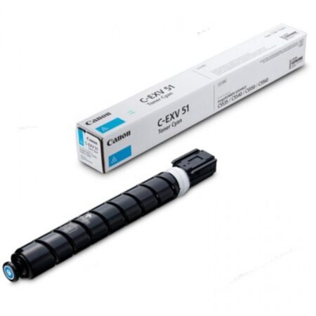 Toner Canon Original C-EXV 51 C Azul (0482C002)