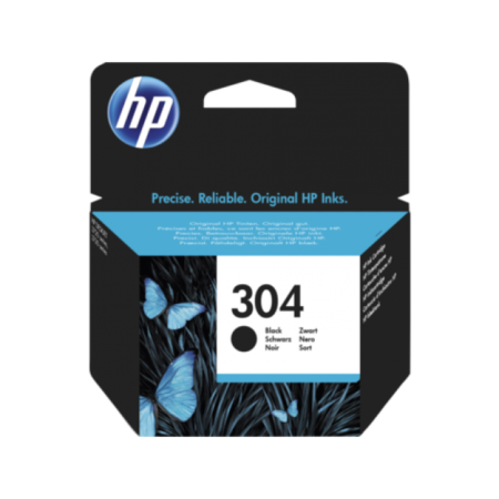 Tinteiro HP 304 Original Preto (N9K06AE)