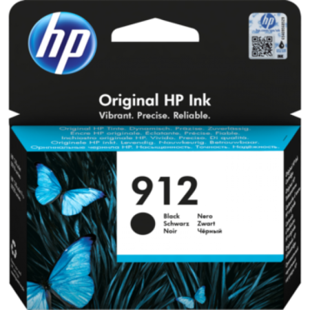 Tinteiro HP 912 Original Preto (3YL80AE)