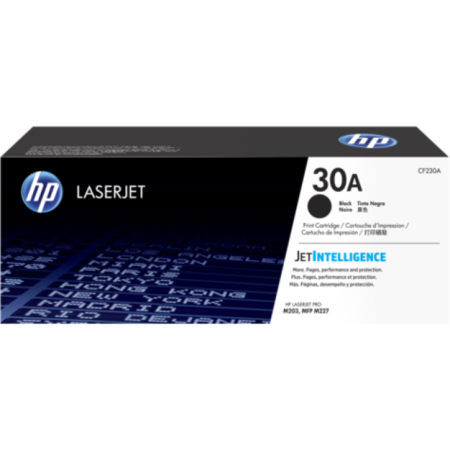 Toner HP LaserJet Original 30A Preto (CF230A)