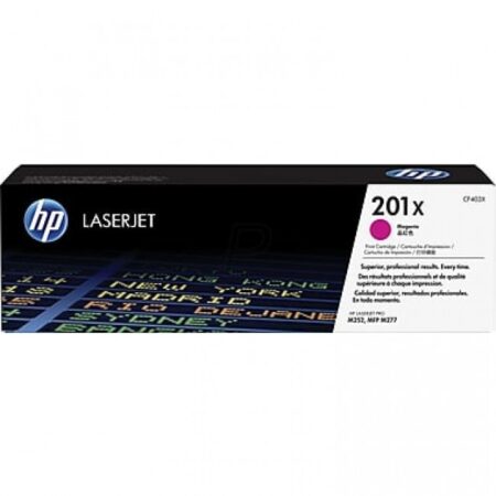 Toner HP LaserJet Original 201X Magenta (CF403X)