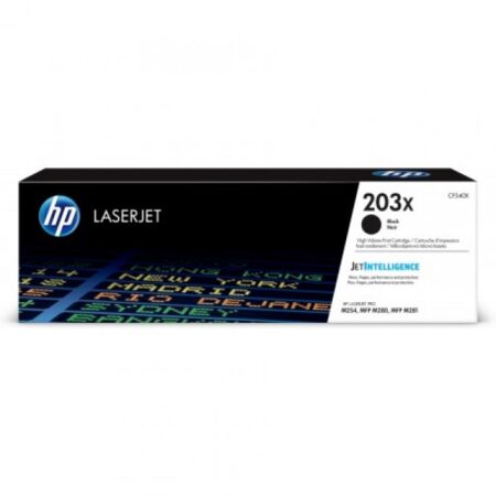 Toner HP LaserJet Original 203X Preto (CF540X)
