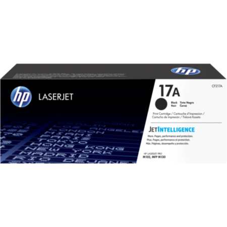 Toner HP LaserJet Original 17A Preto (CF217A)