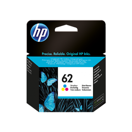 Tinteiro HP 62 Tricolor Original (C2P06AE)