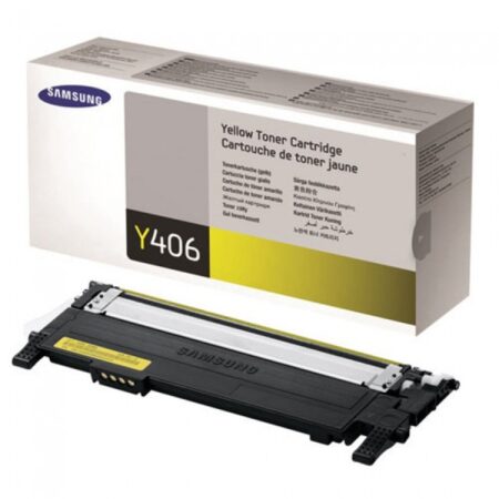 Toner Samsung Original CLT-Y406S Amarelo (CLT-Y406S/ELS)