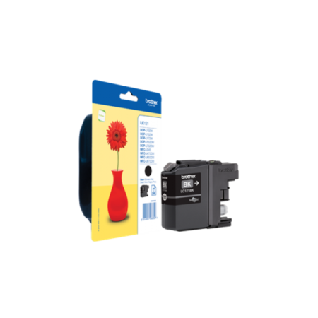 Tinteiro Brother Original LC121 Preto (LC121BKBP)